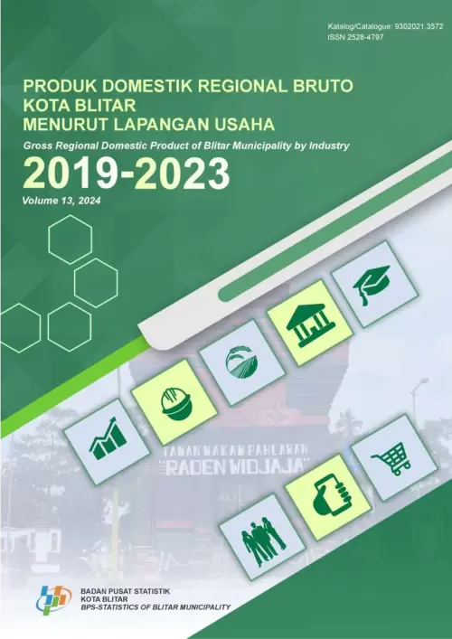 Produk Domestik Regional Bruto Kota Blitar Menurut Lapangan Usaha 2019-2023